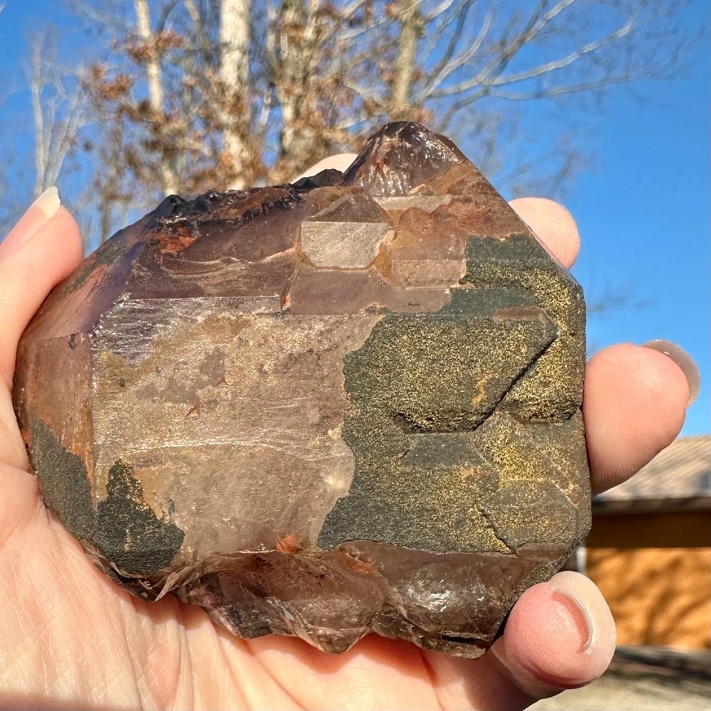 Natural AURALITE Amethyst Rough Multi Terminated LARGE Specimen super 23 - Picture 2 of 15